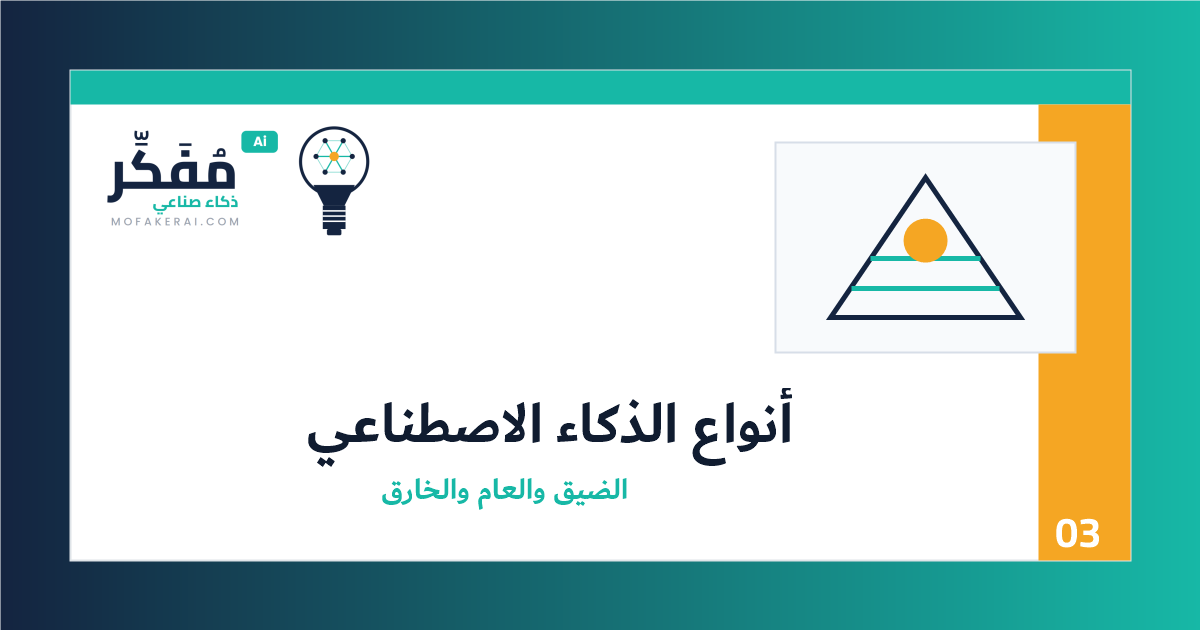 أنواع الذكاء الاصطناعي: الضيق والعام والخارق