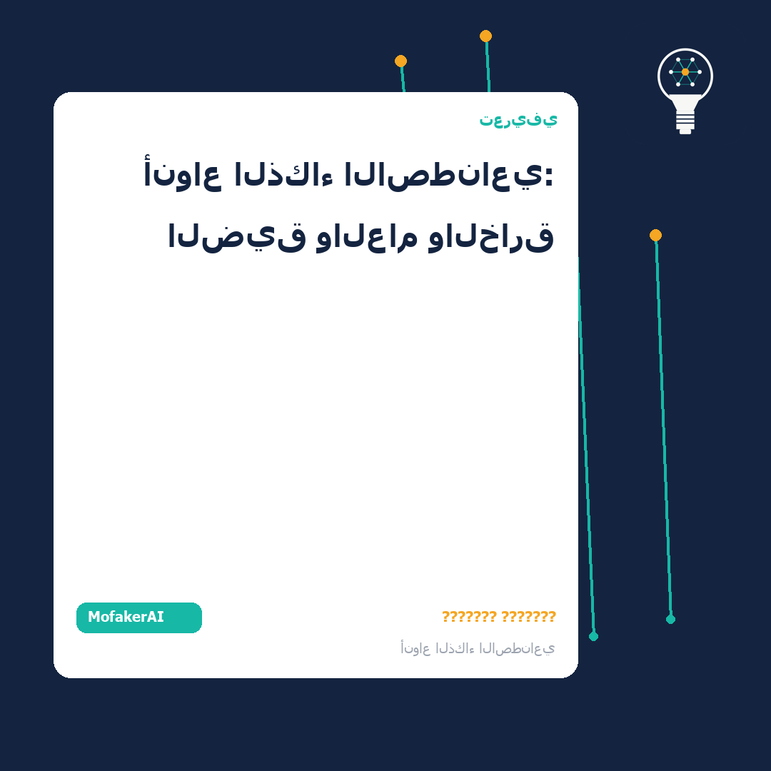 أنواع الذكاء الاصطناعي الضيق والعام والخارق - صورة توضيحية 1